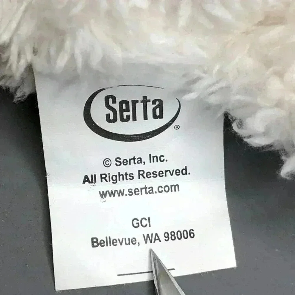 Serta Mattress Counting Sheep #1 stuffed plush advertising 9 inch 2017